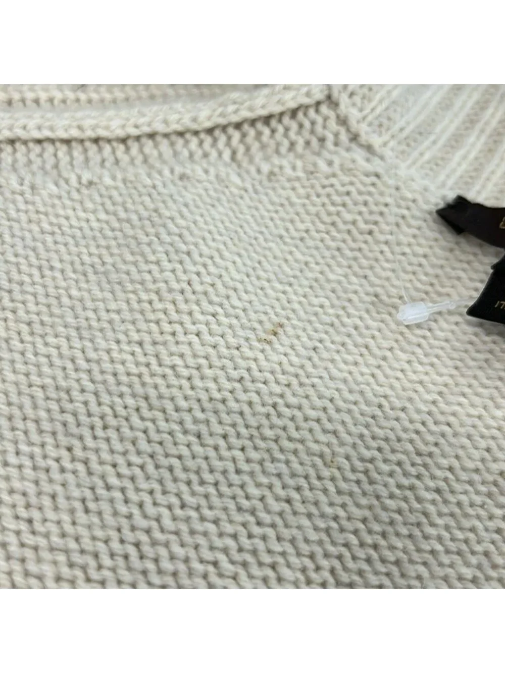 Louis Vuitton Cardigan S Beige Long Sleeve
